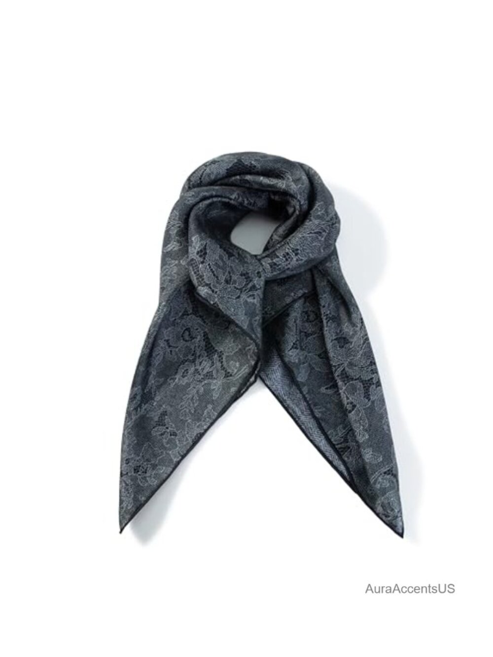 100% Mulberry Silk Scarf Square 25.6in Shawl Headscarf Neck Wrap Gift